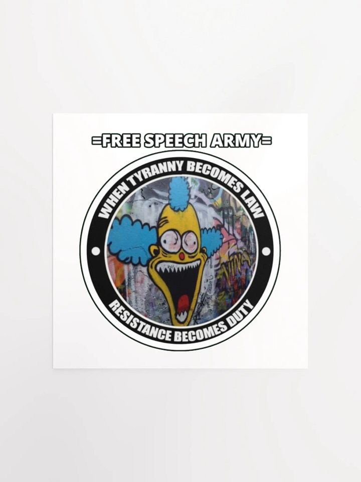 FREE SPEECH ARMY product image (1)