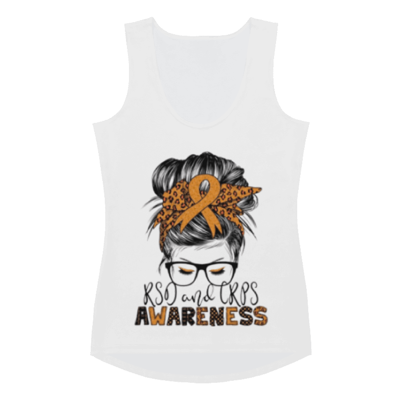 Messy bun RSD/CRPS Awareness Tank top (Women's) product image (1)