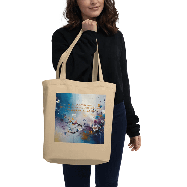 Nature's Waltz Eco-Friendly Tote Bag product image (2)