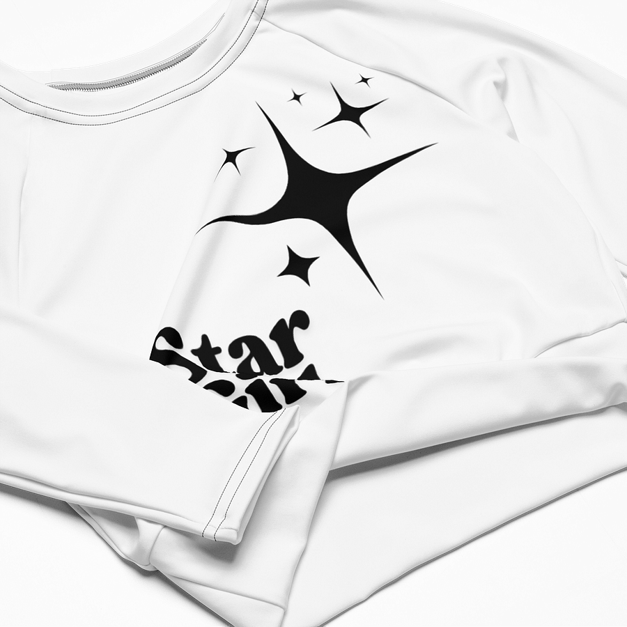 Eco-Chic All-Over Print Crop Top product image (4)