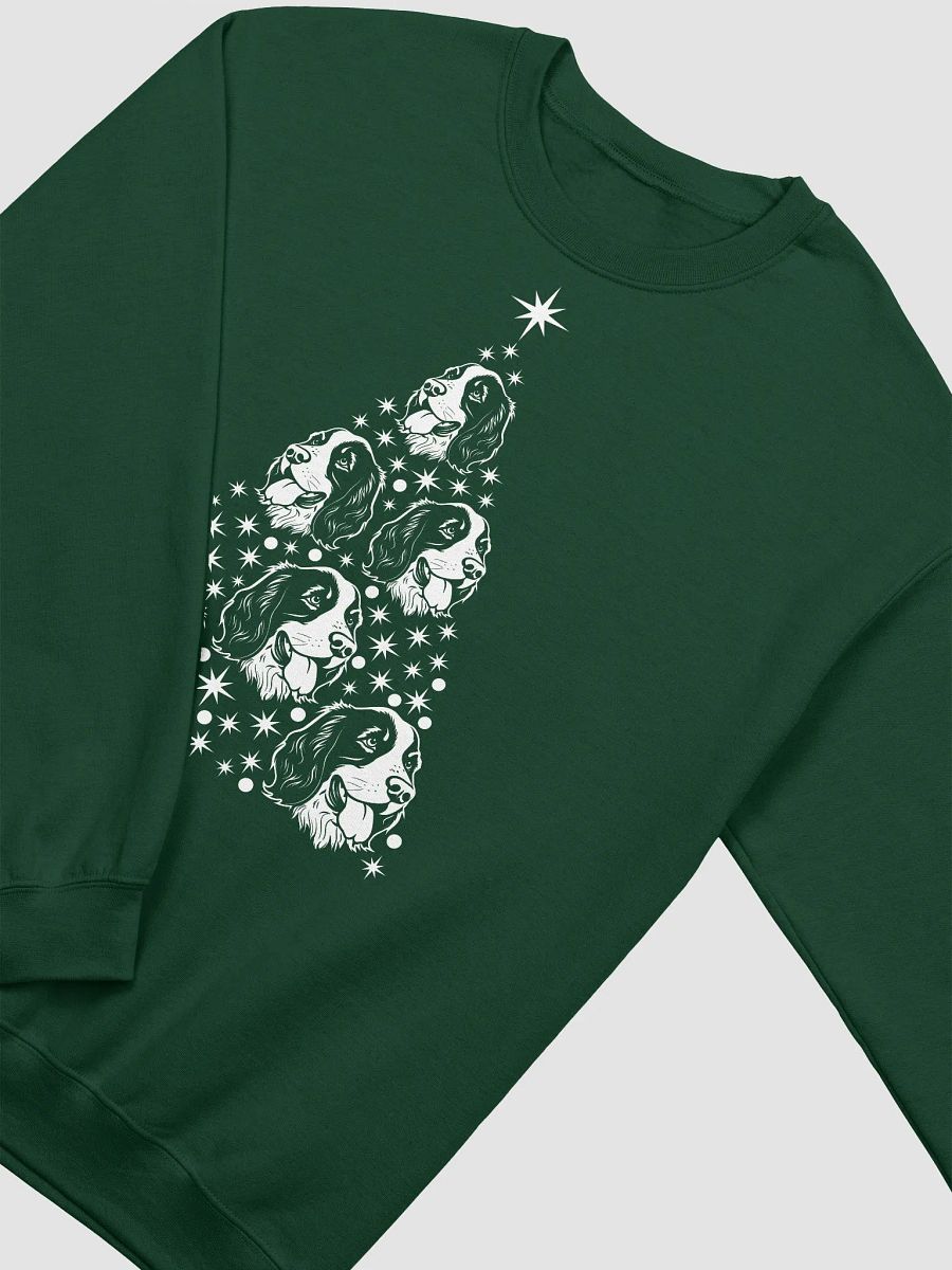 Springer Spaniel Christmas Tree Sweatshirt Design for Springer Spaniel Paw-rents product image (14)