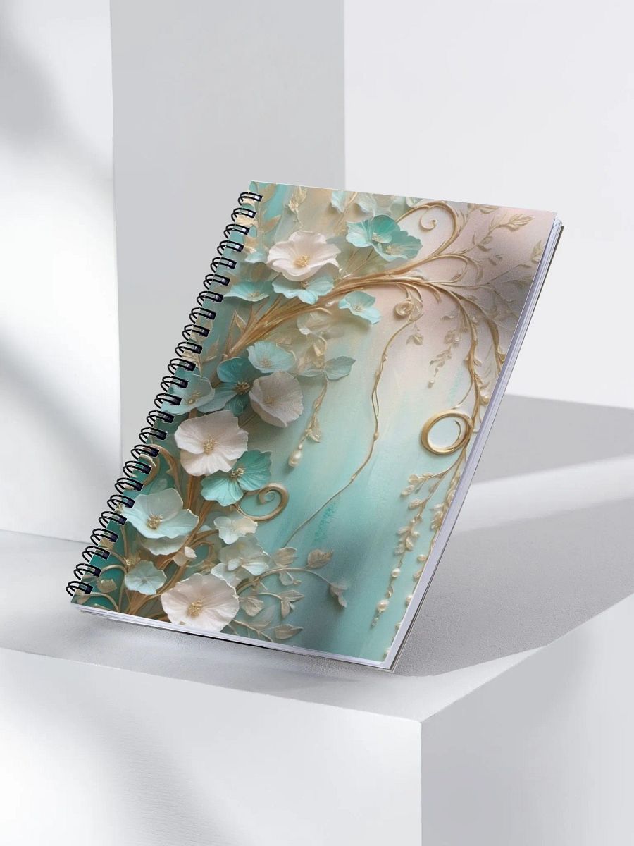 Floral Elegance Spiral Notebook product image (3)