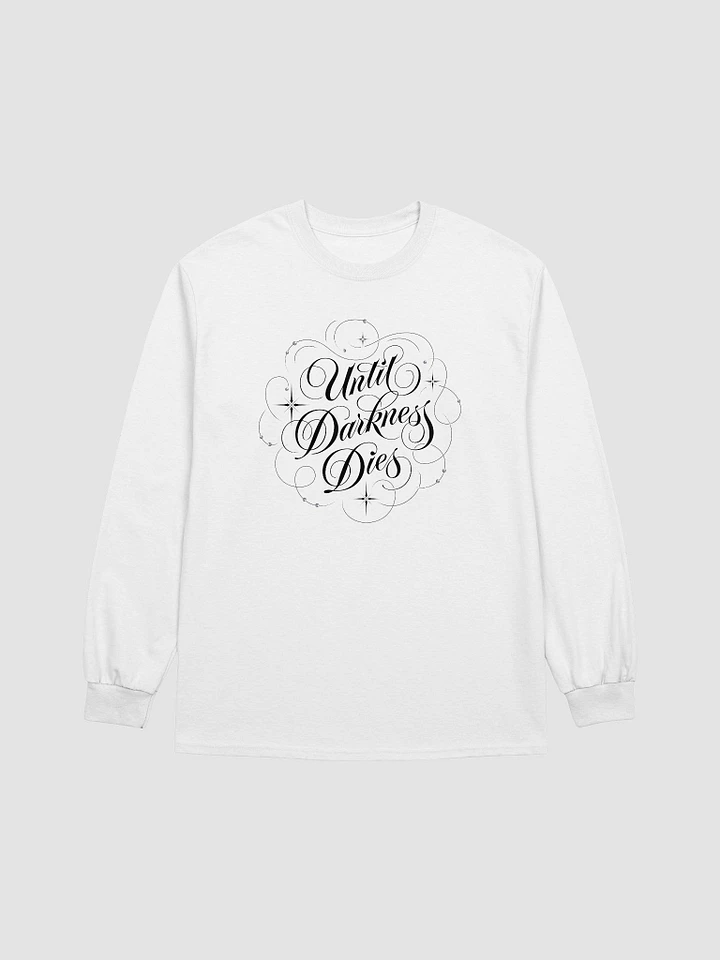 Until Darkness Dies (swirls design) Cotton Long Sleeve T-Shirt product image (25)