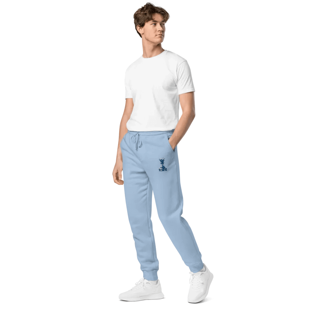 Blue Chess Joggers product image (10)