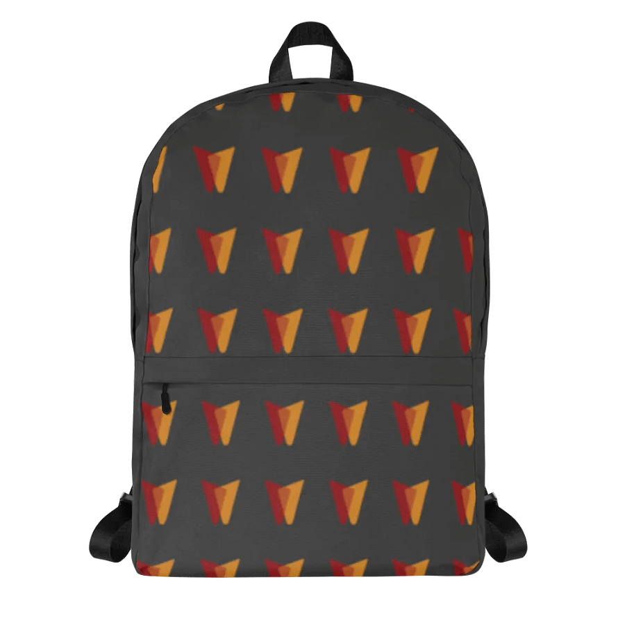 We Bodyboard Autumn Logo // Patterned Logo Backpack product image (4)
