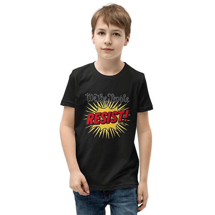 Youth 'Resist!' Explosion T-Shirt product image (1)