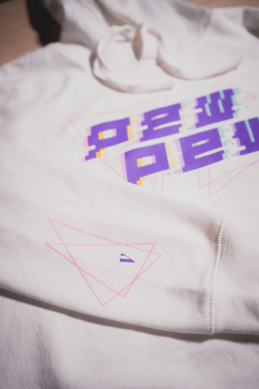Electro Pew Crop Hoodie product image (6)