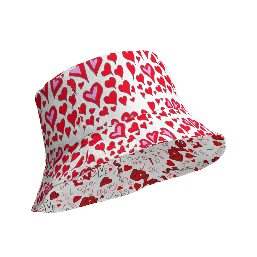 Love and Hearts Bucket Hat product image (1)