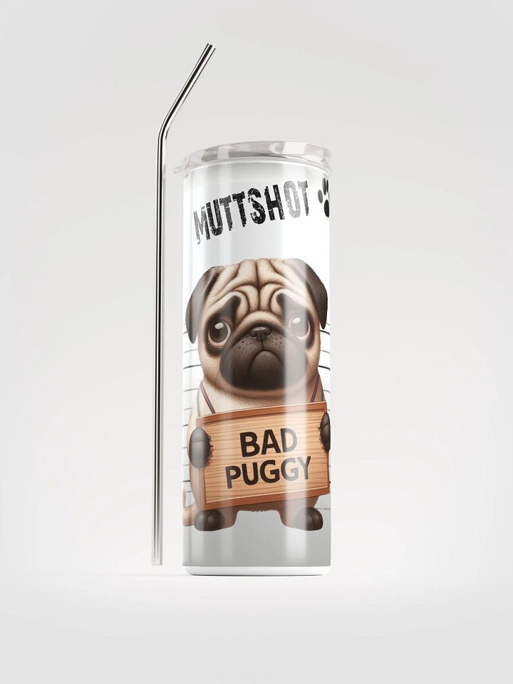 A Pug Dog Muttshot Tumbler product image (1)
