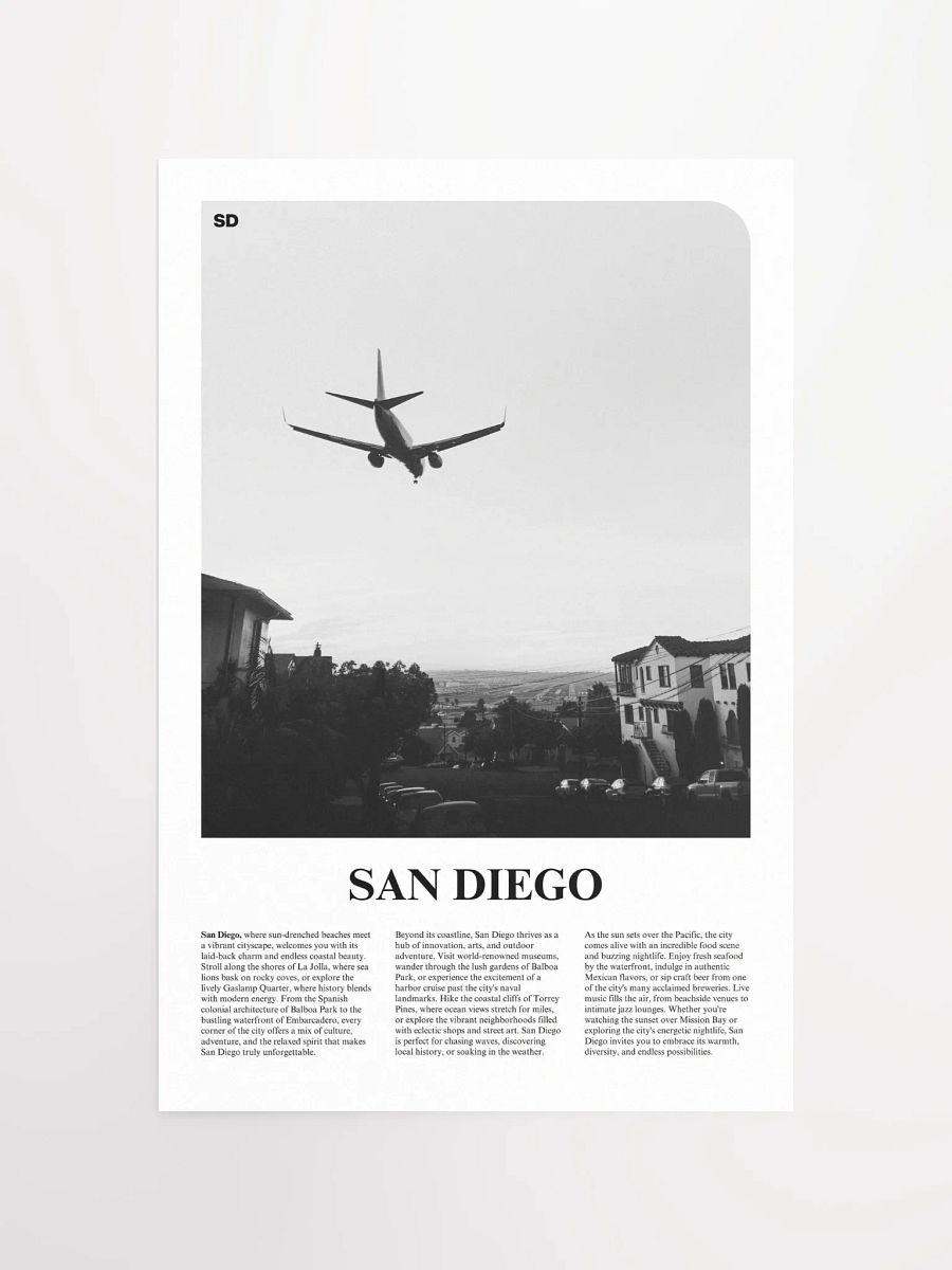 San Diego 03 Newspaper Poster product image (13)