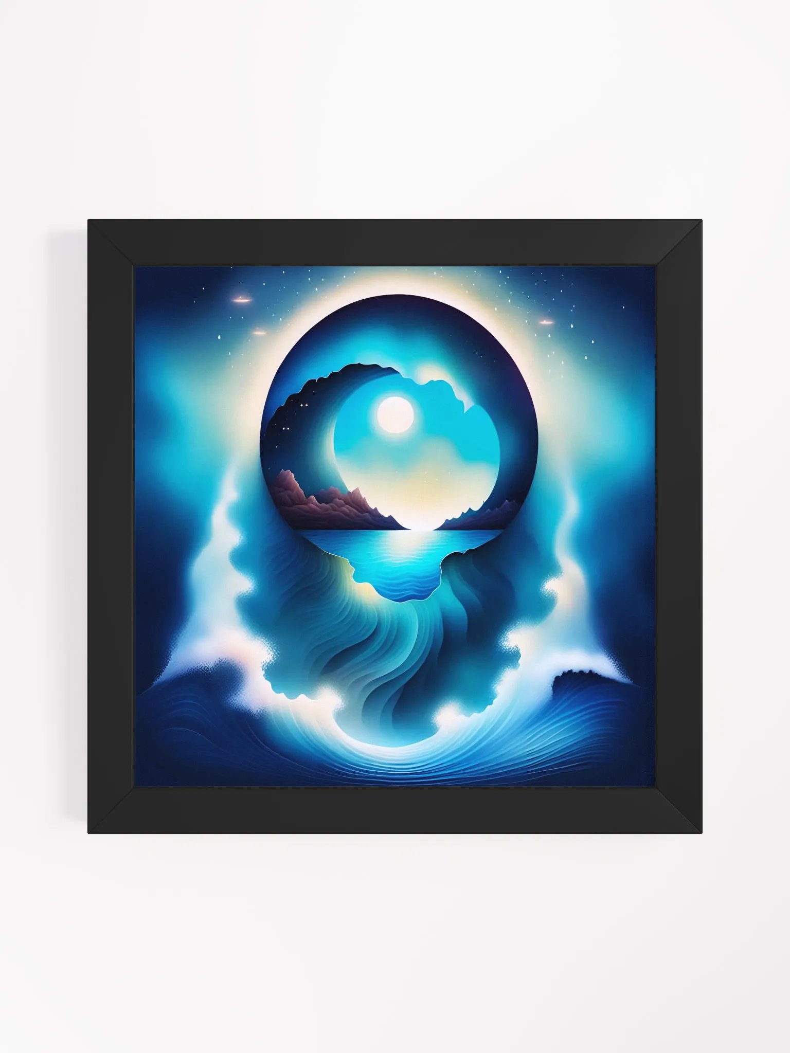 The Ocean Within - Framed High-Quality Matte Poster product image (1)