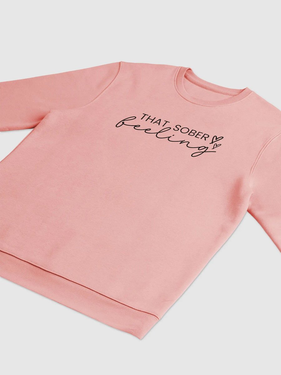 That Sober Feeling, Minimal & Elegant Sobriety Support Sweater product image (3)
