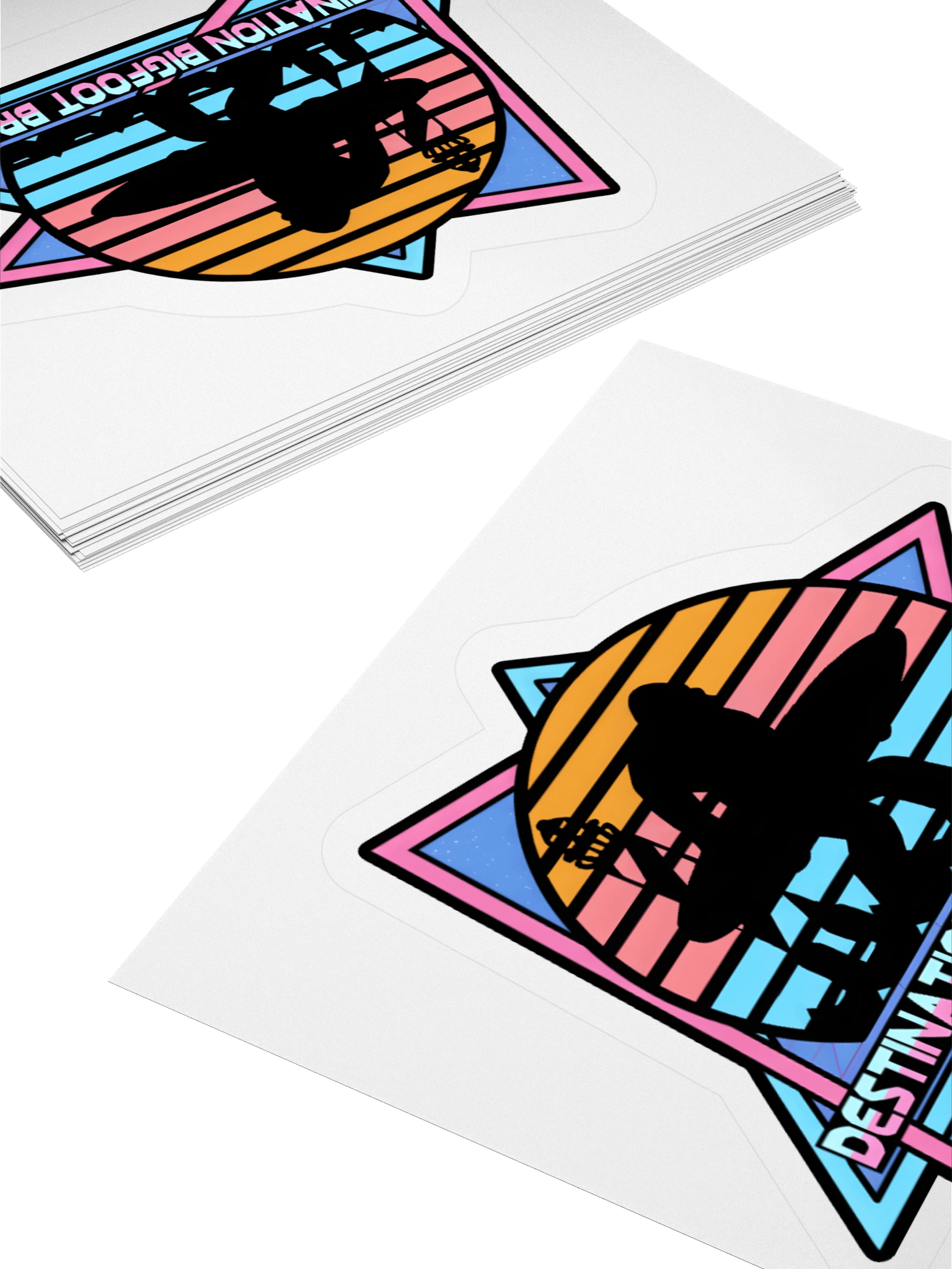 Destination Bigfoot Bronco Retro-Inspired Decal (Multiple Sizes Available) product image (10)
