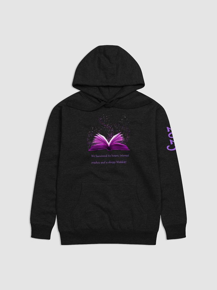 W survived the Book-A-Thon! 2025 hoodie product image (1)