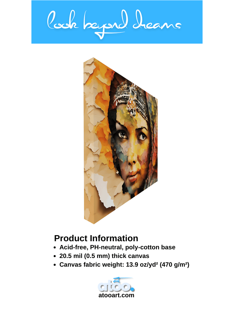 Paper Collection | Deep River | Canvas Art Painting product image (7)