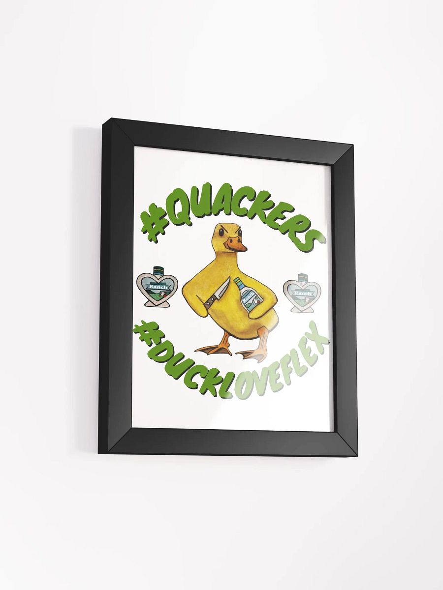 Quackers 8x10 Framed High-Quality Matte Poster product image (2)