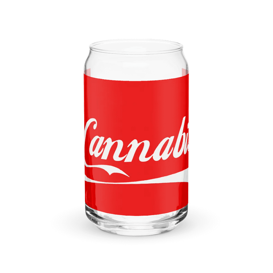Cannabis Soda Glass product image (1)