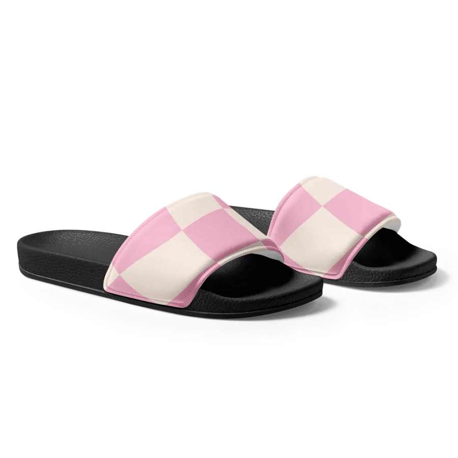 Preppy Area: Woman slides (Black) product image (4)