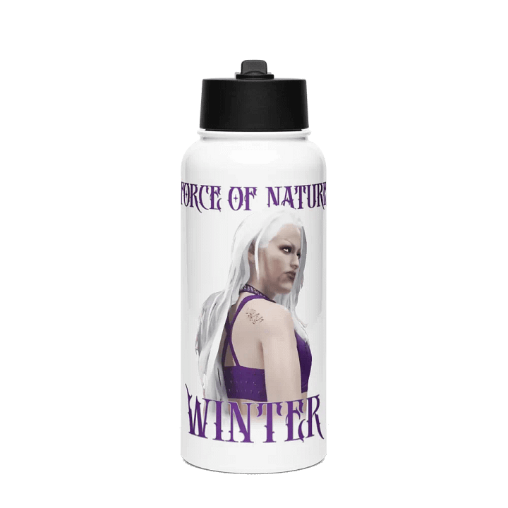 BTW Winter stainless steel water bottle product image (1)