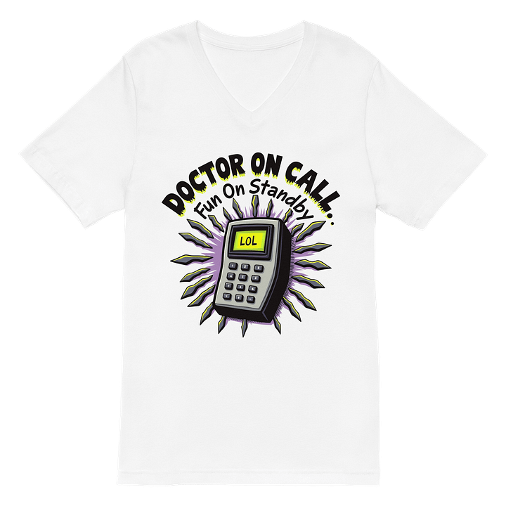 Fun On Standby Doctor V-Neck Tee product image (2)