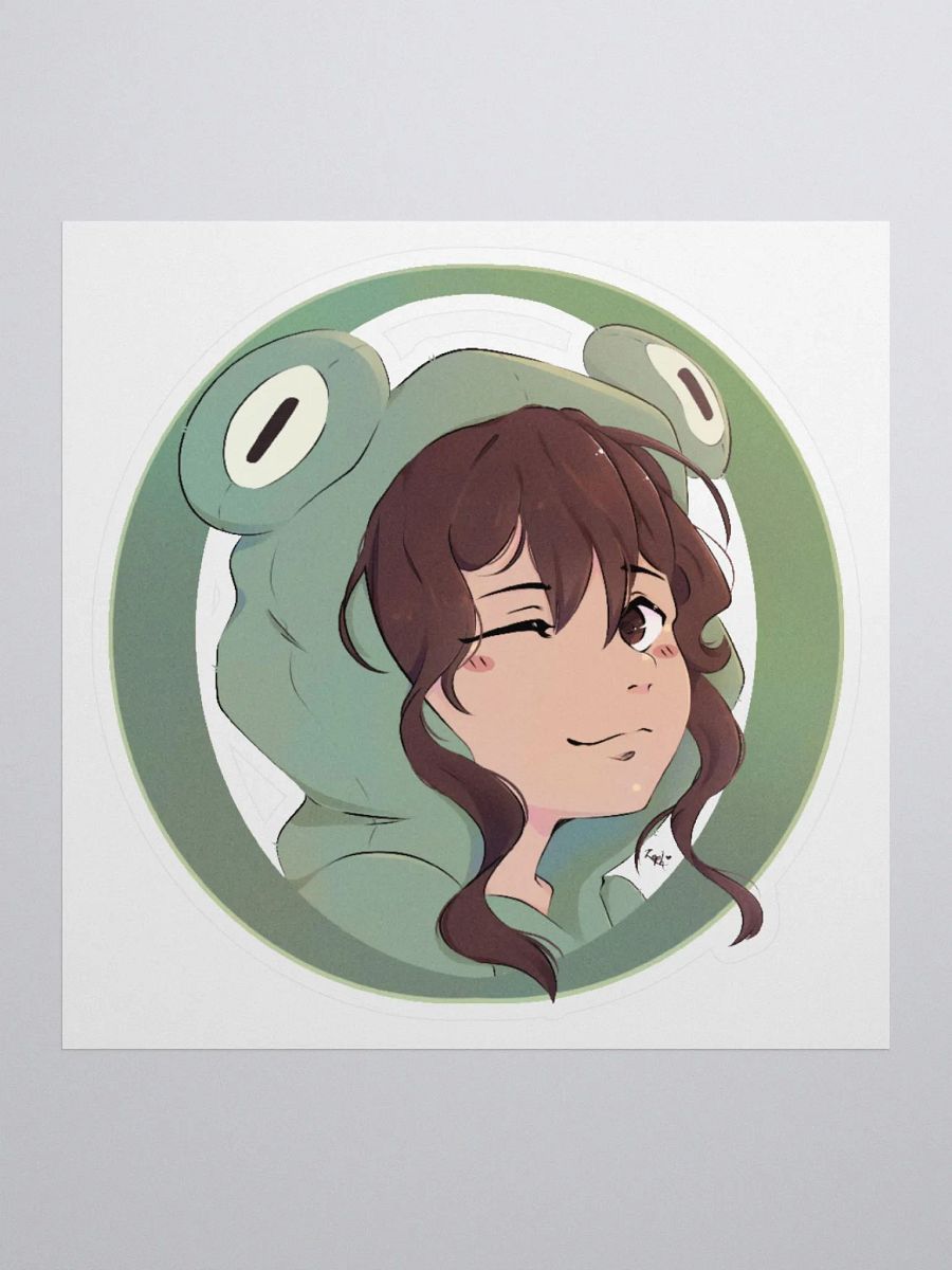 froggy dish sticker product image (3)