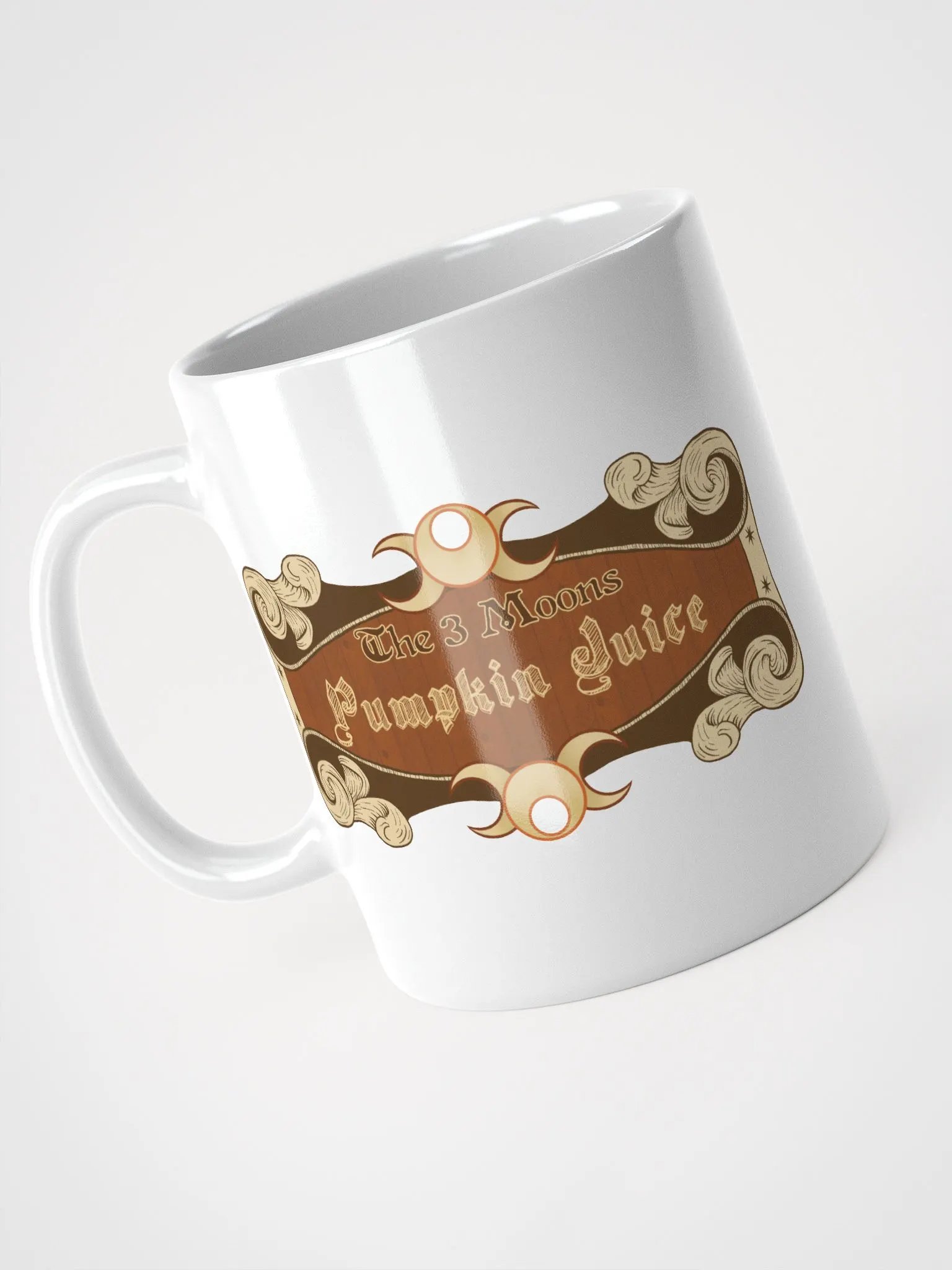 The 3 Moons Pumpkin Juice White Mug product image (3)