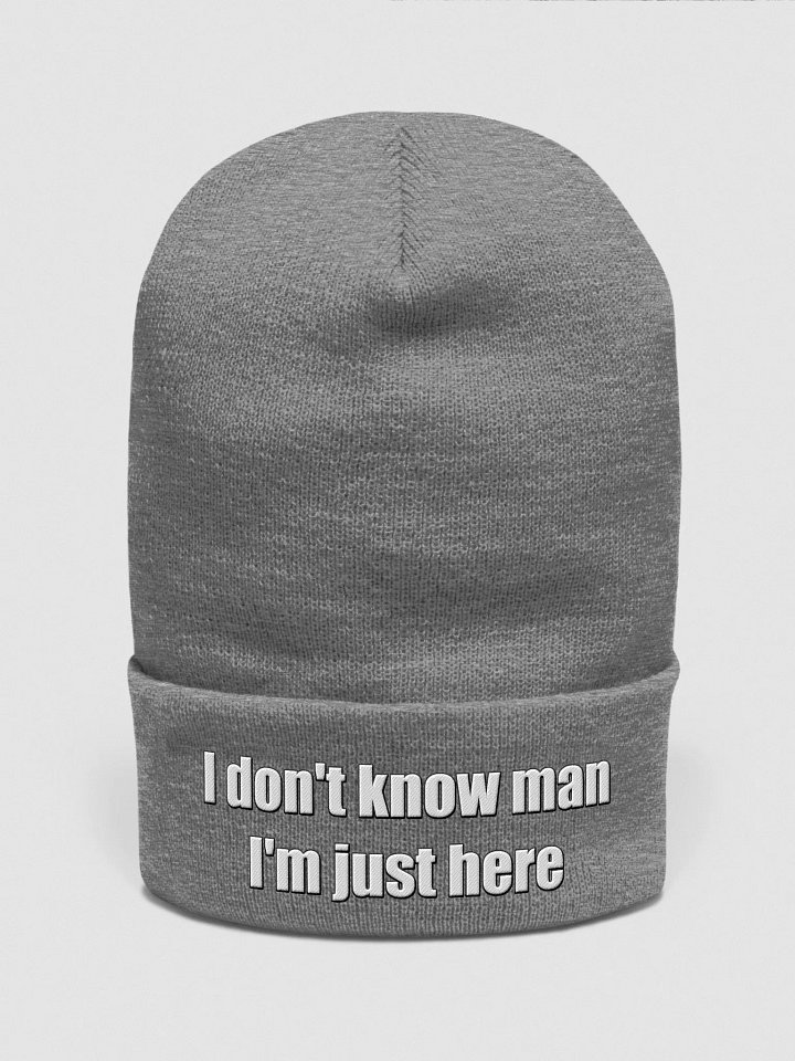 Just Here Beanie product image (1)