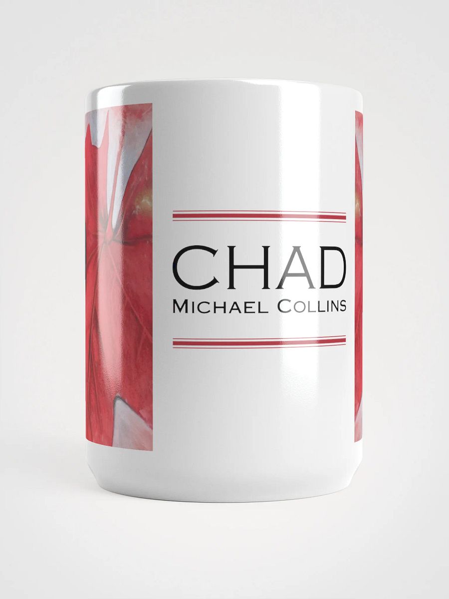 Echoes in Red – Chad Michael Collins Pastel Portrait Mug (15 oz) product image (5)