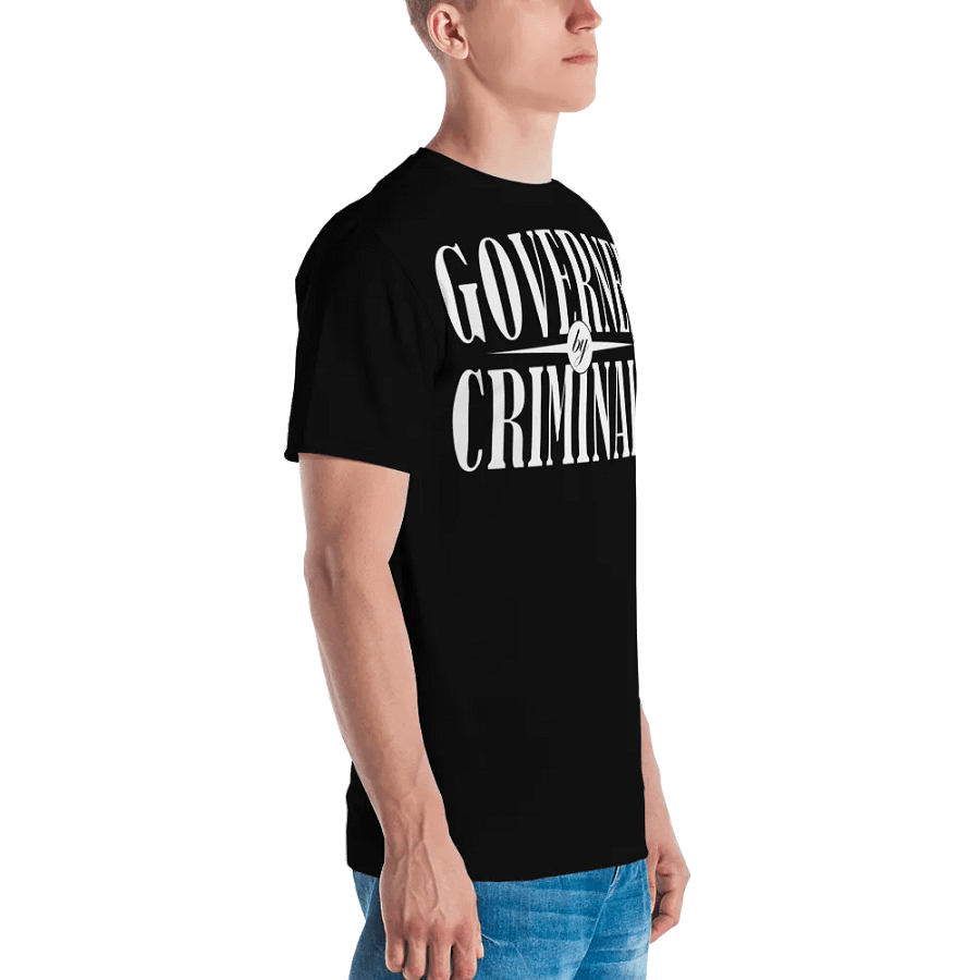 Governed By Criminals - UK - Black - Crew Neck T-Shirt product image (3)