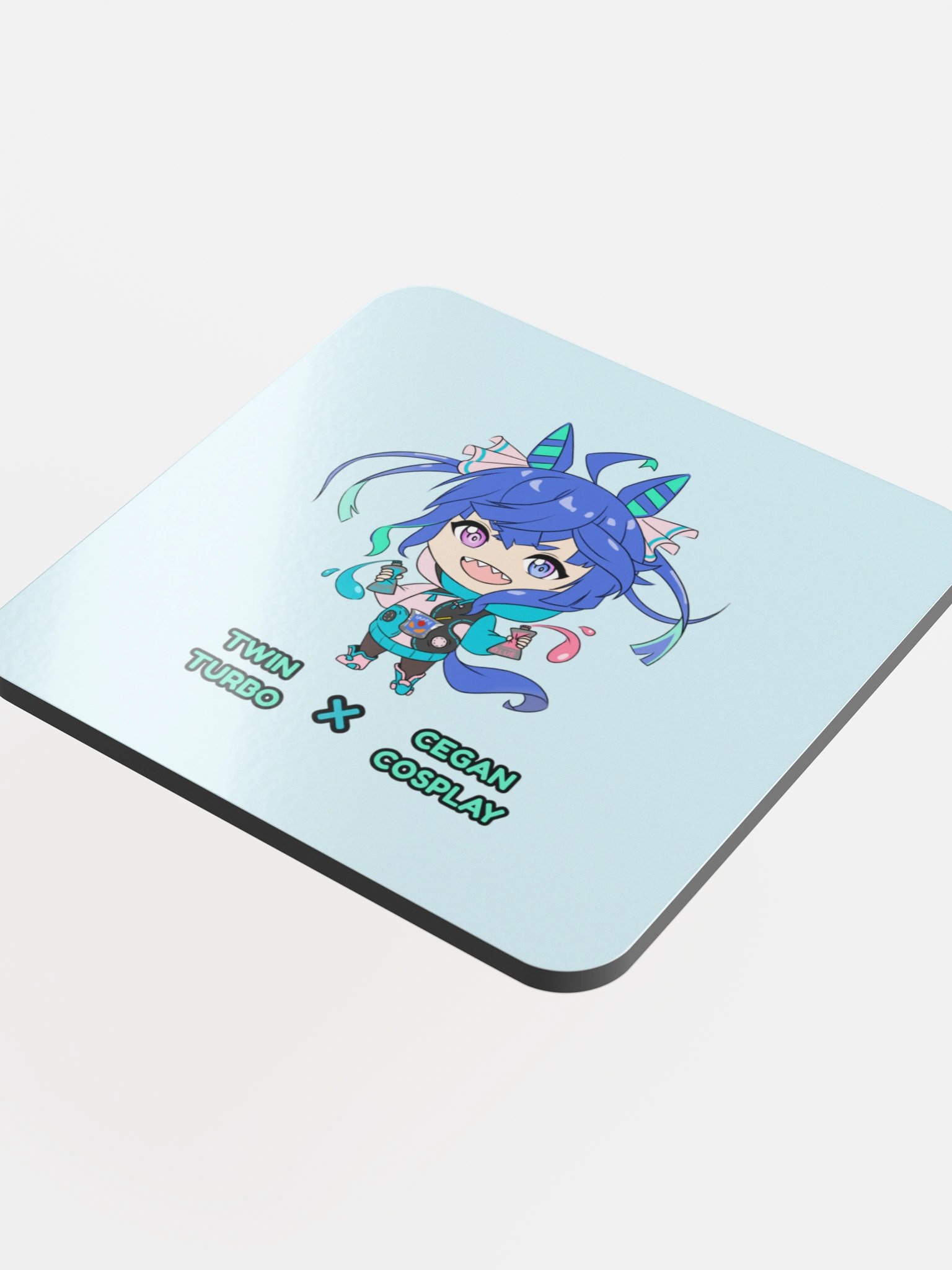 Twin Turbo x CeganCosplay Coaster product image (4)