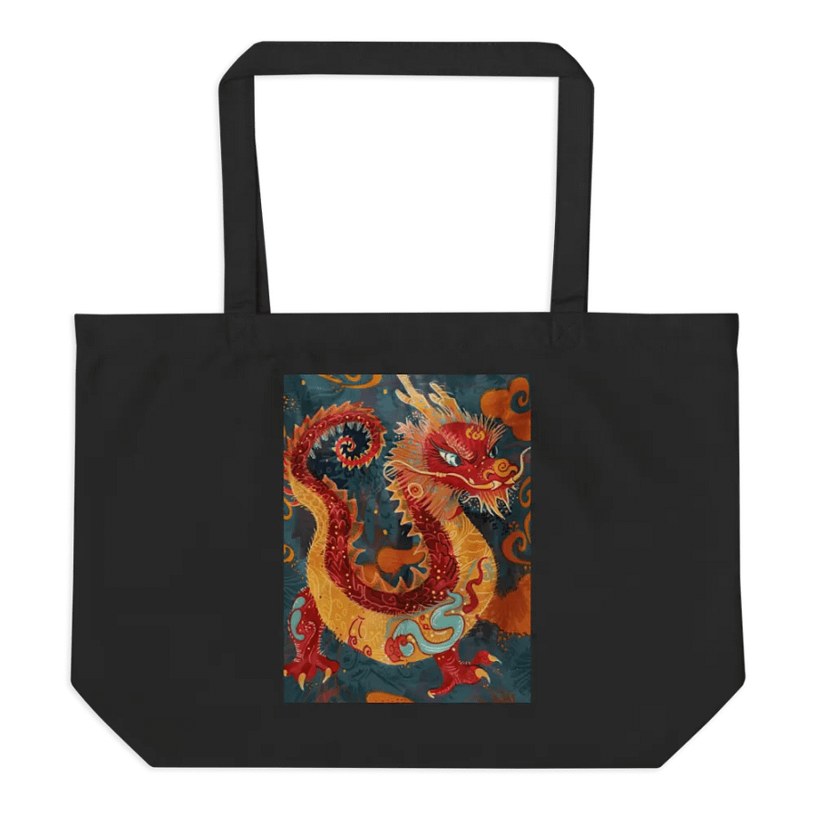 Cute Dragon Eco Tote product image (2)