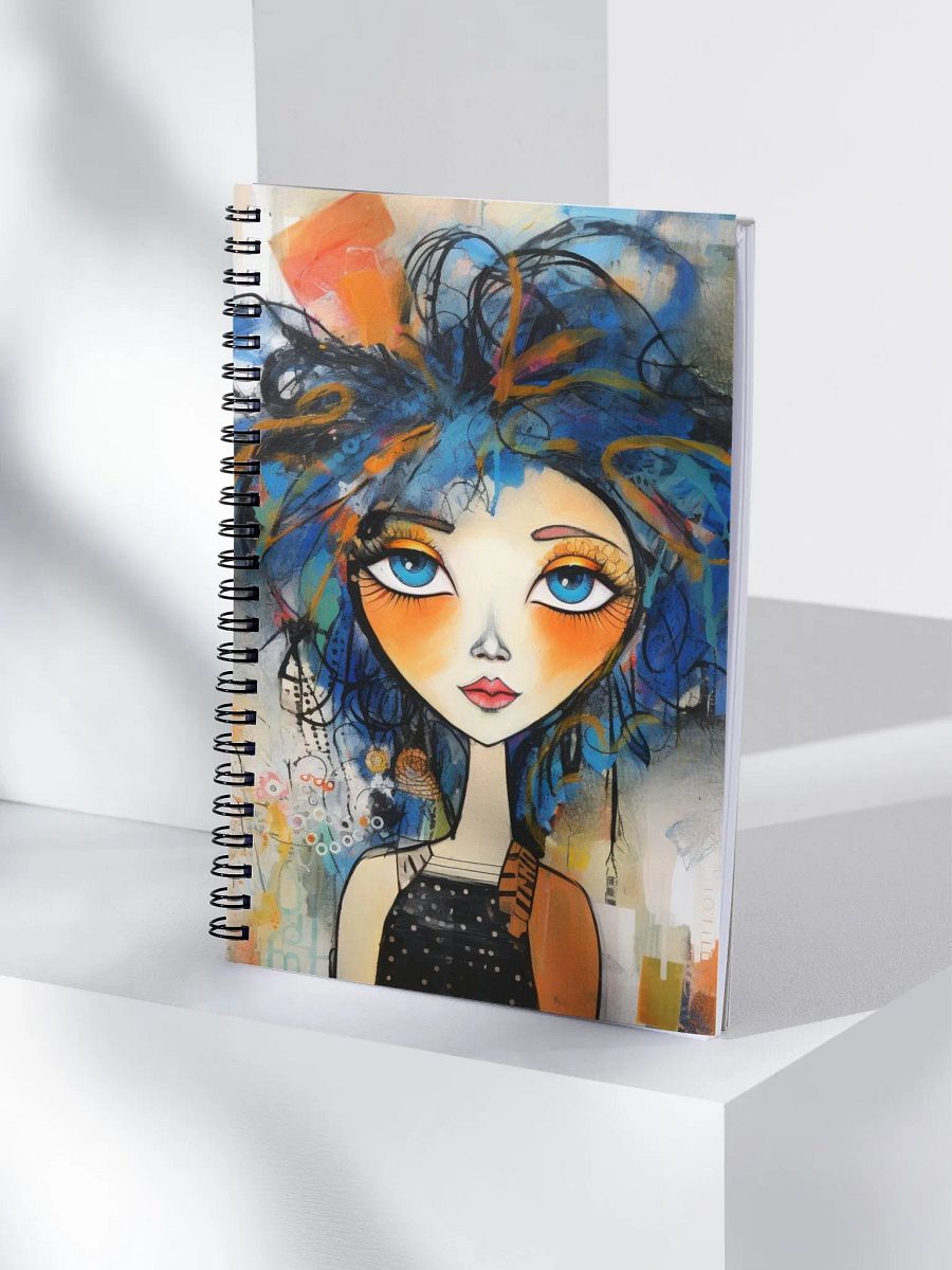 Leona Doodlewell Art Spiral Notebook product image (4)