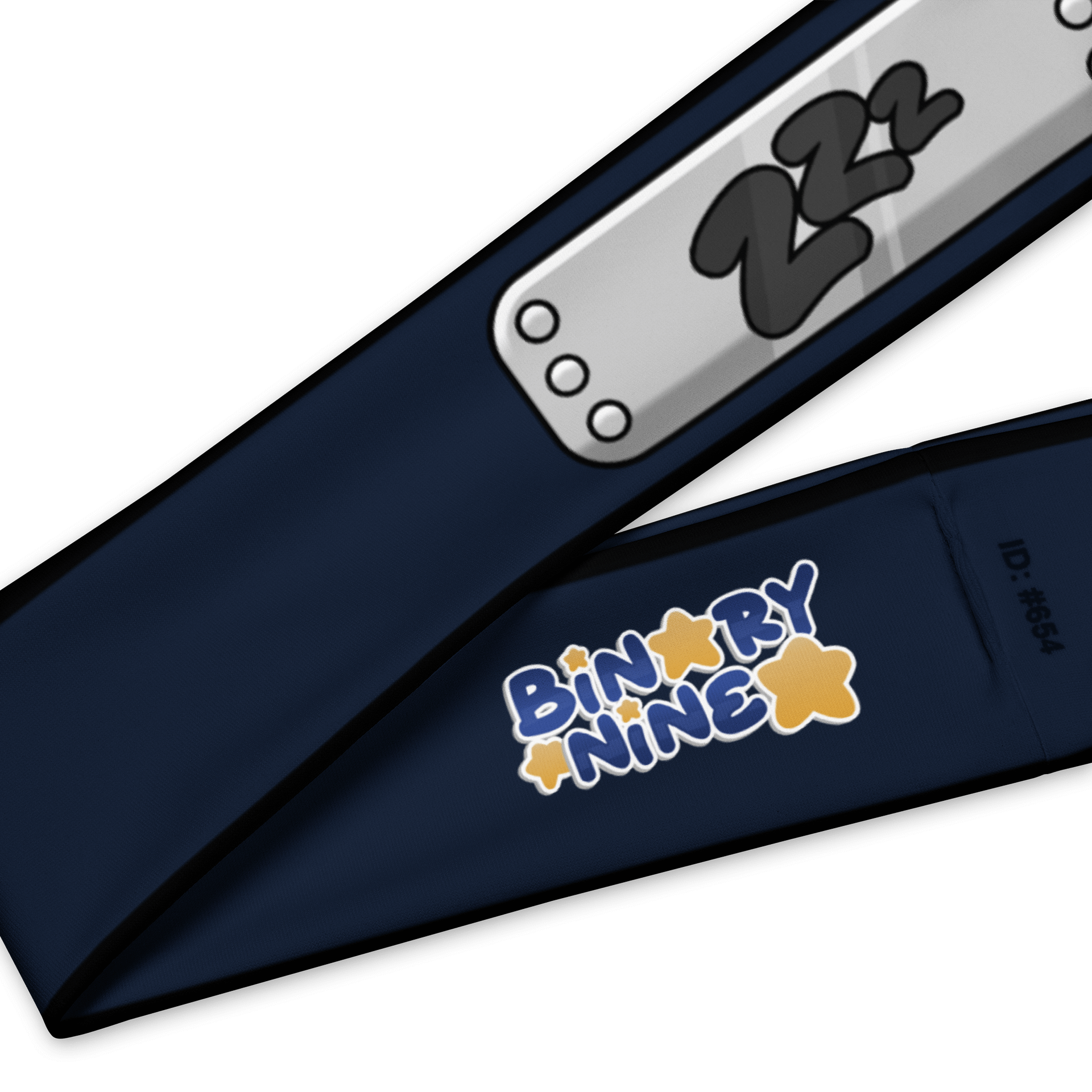Blue Sleepy Agent Headband product image (3)