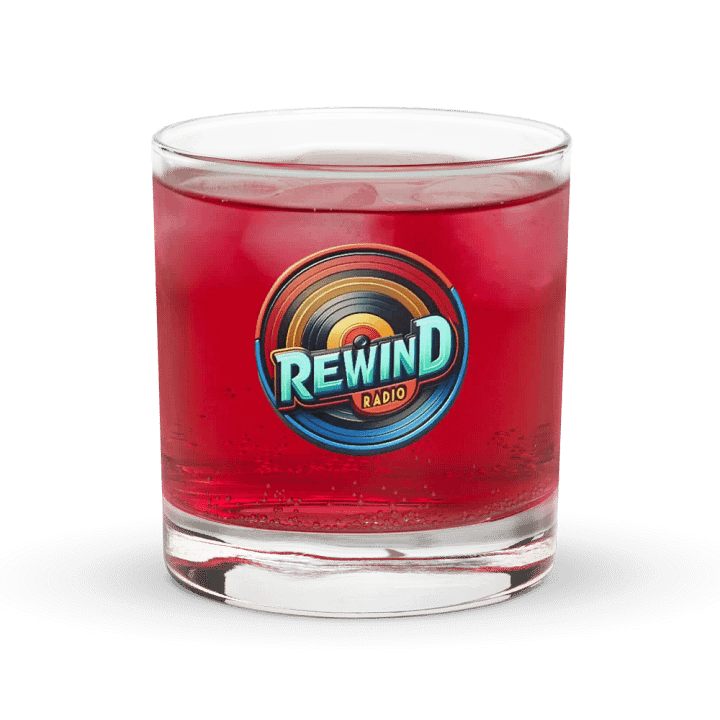 Vintage Vinyl Rewind Badge Glass product image (1)