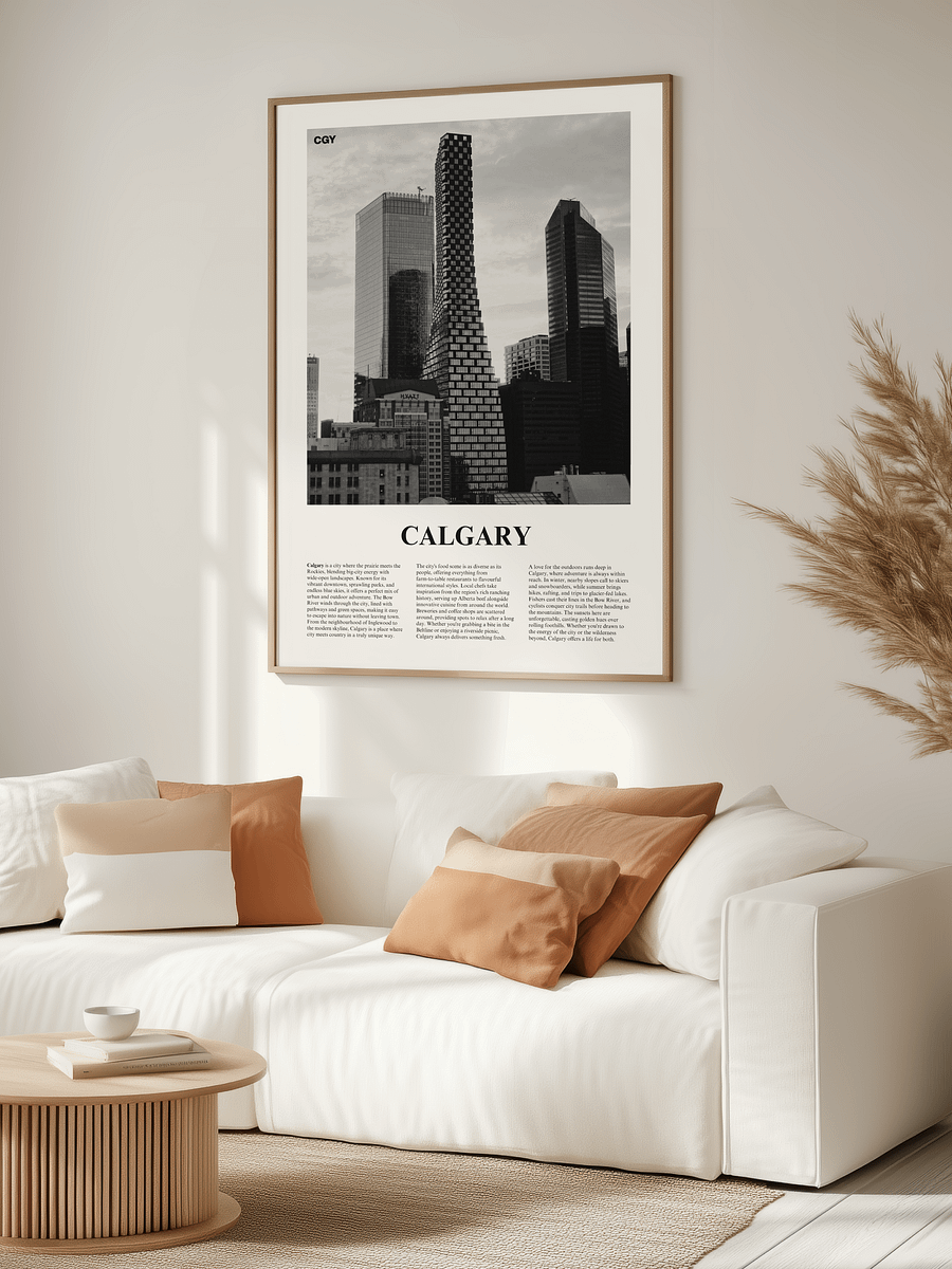 Calgary 01 Newspaper Poster product image (3)