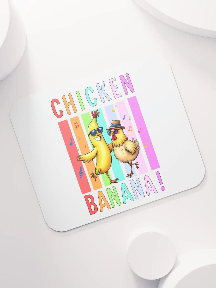 Chicken Banana Funky Duo Mouse Pad product image (5)
