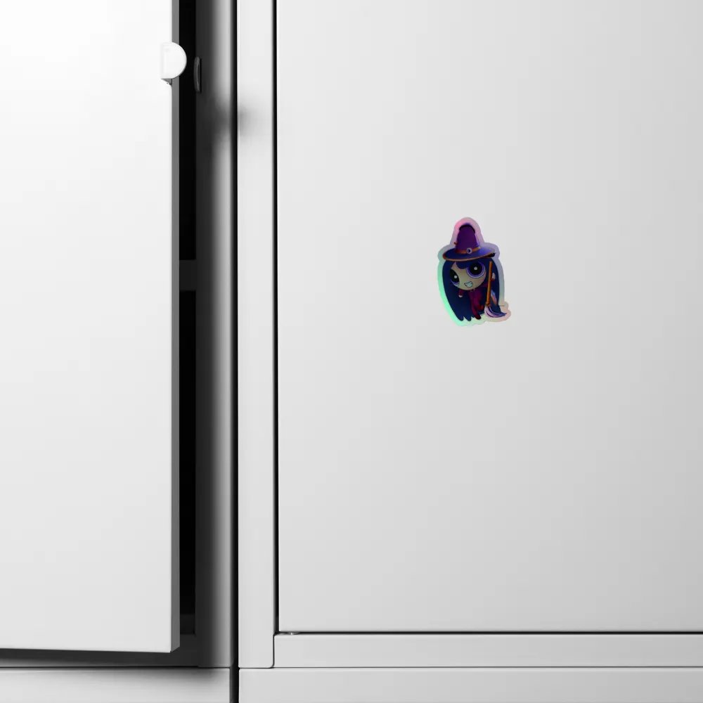 Witchy holographic sticker product image (4)
