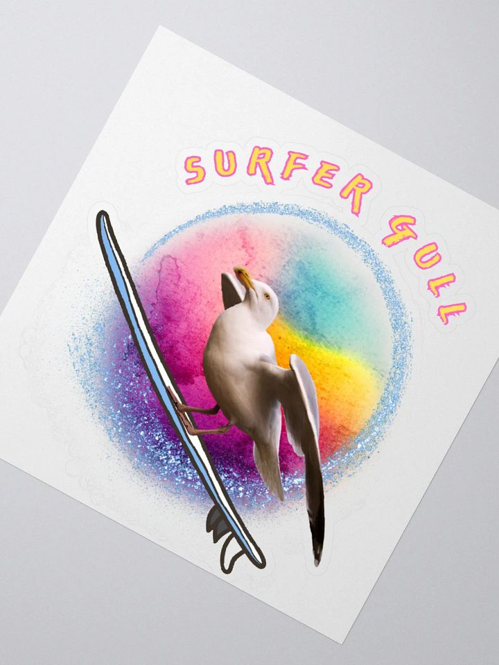 Soleil the Surfer Gull Stickers product image (6)
