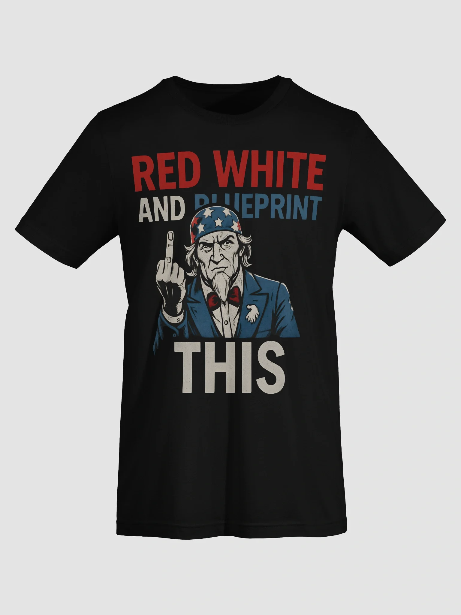 F**k Red White & Blueprint T-shirt product image (7)