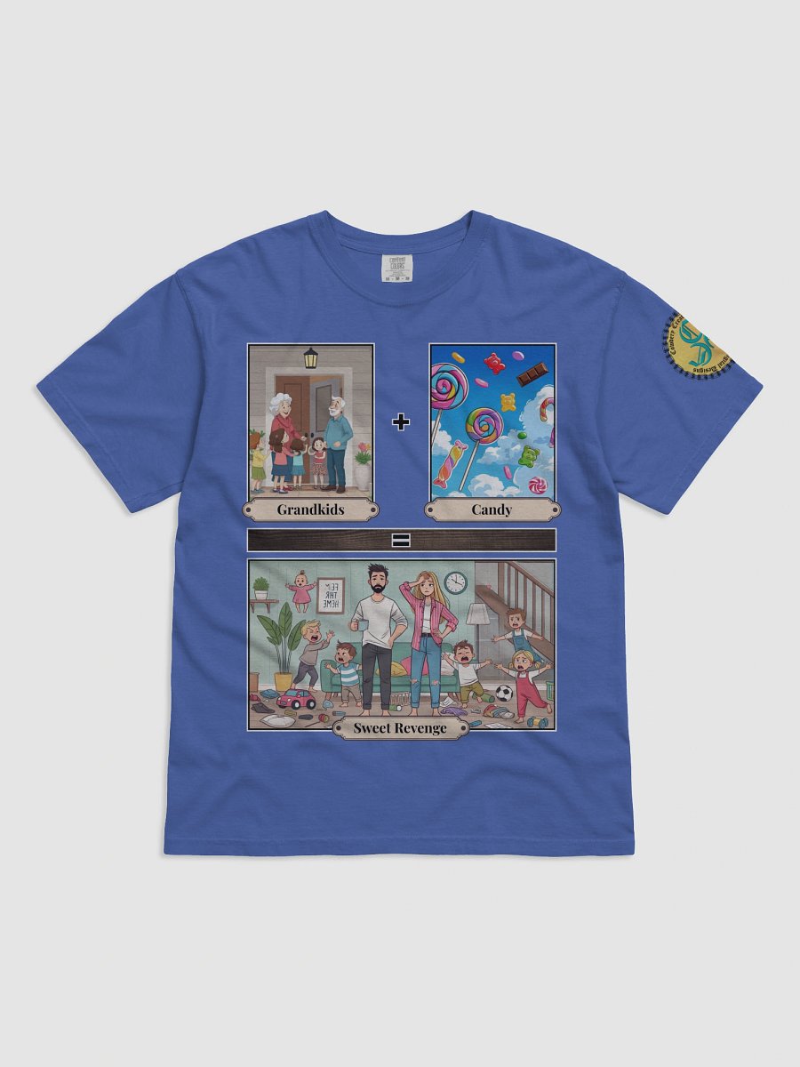Grandkids + Candy = Sweet Revenge (Both) Comfort Colors Garment-Dyed Heavyweight T-Shirt Colors (2) product image (31)