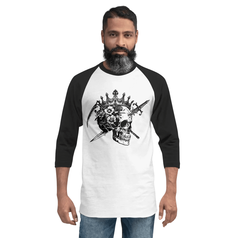 Four Horsemen Logo Fine Jersey Raglan Tee product image (36)