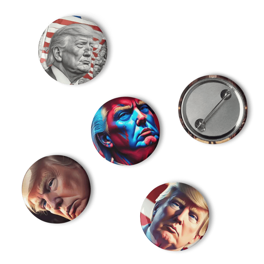 Patriotic Portrait Pin Set 1 product image (15)