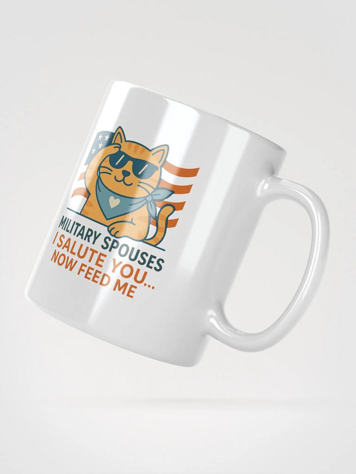 Operation: Sip & Salute – Cat Command Mug product image (2)