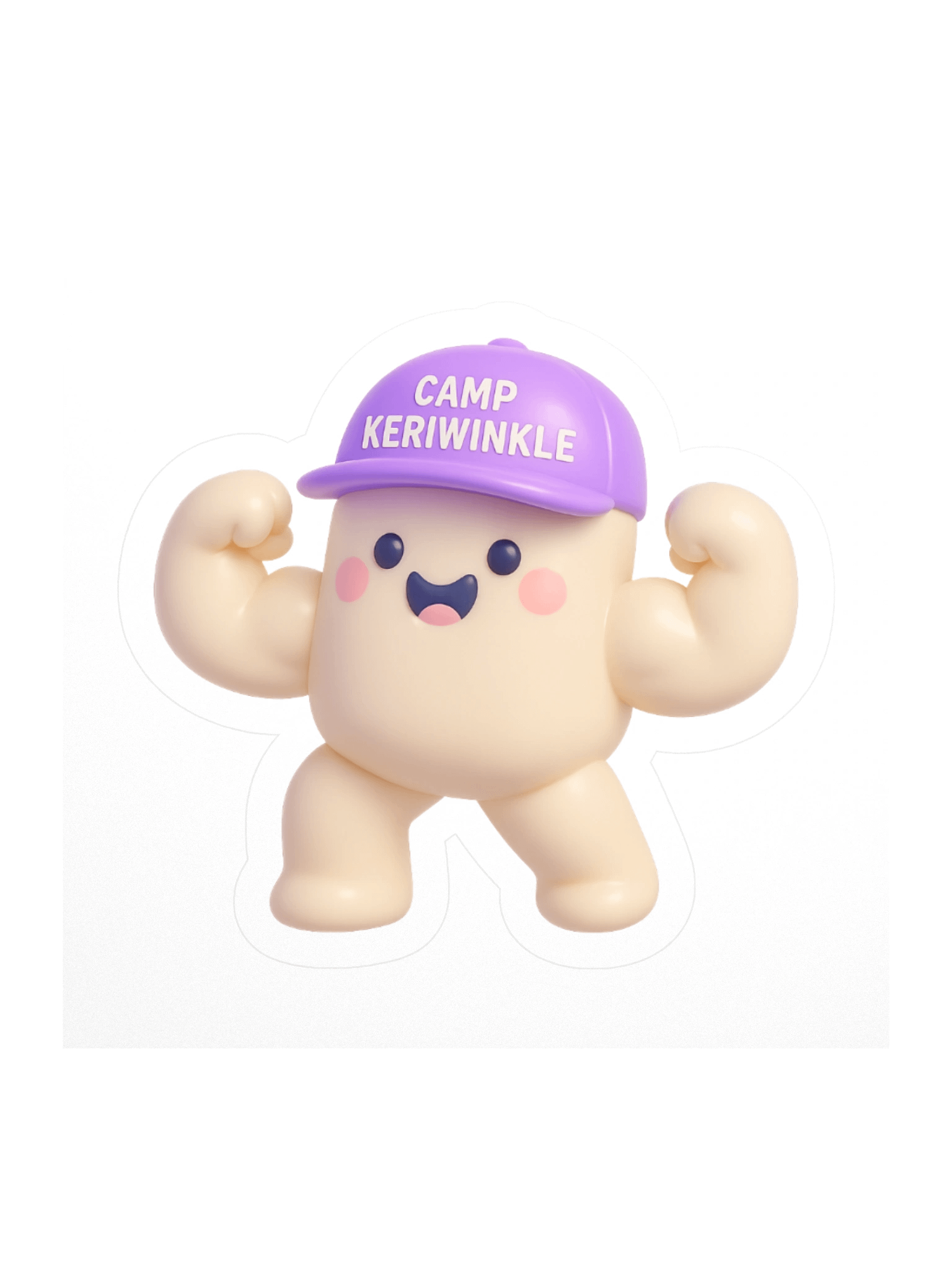 Buff Marshie Sticker product image (1)