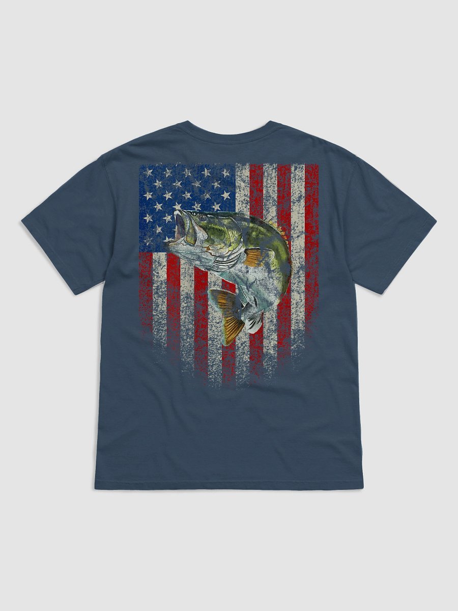 Bite Me Patriotic Fishing T-Shirt product image (16)