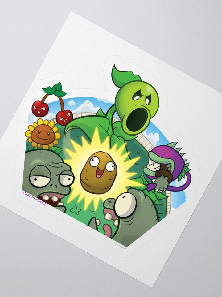 Wall Nut Warfare Sticker product image (6)