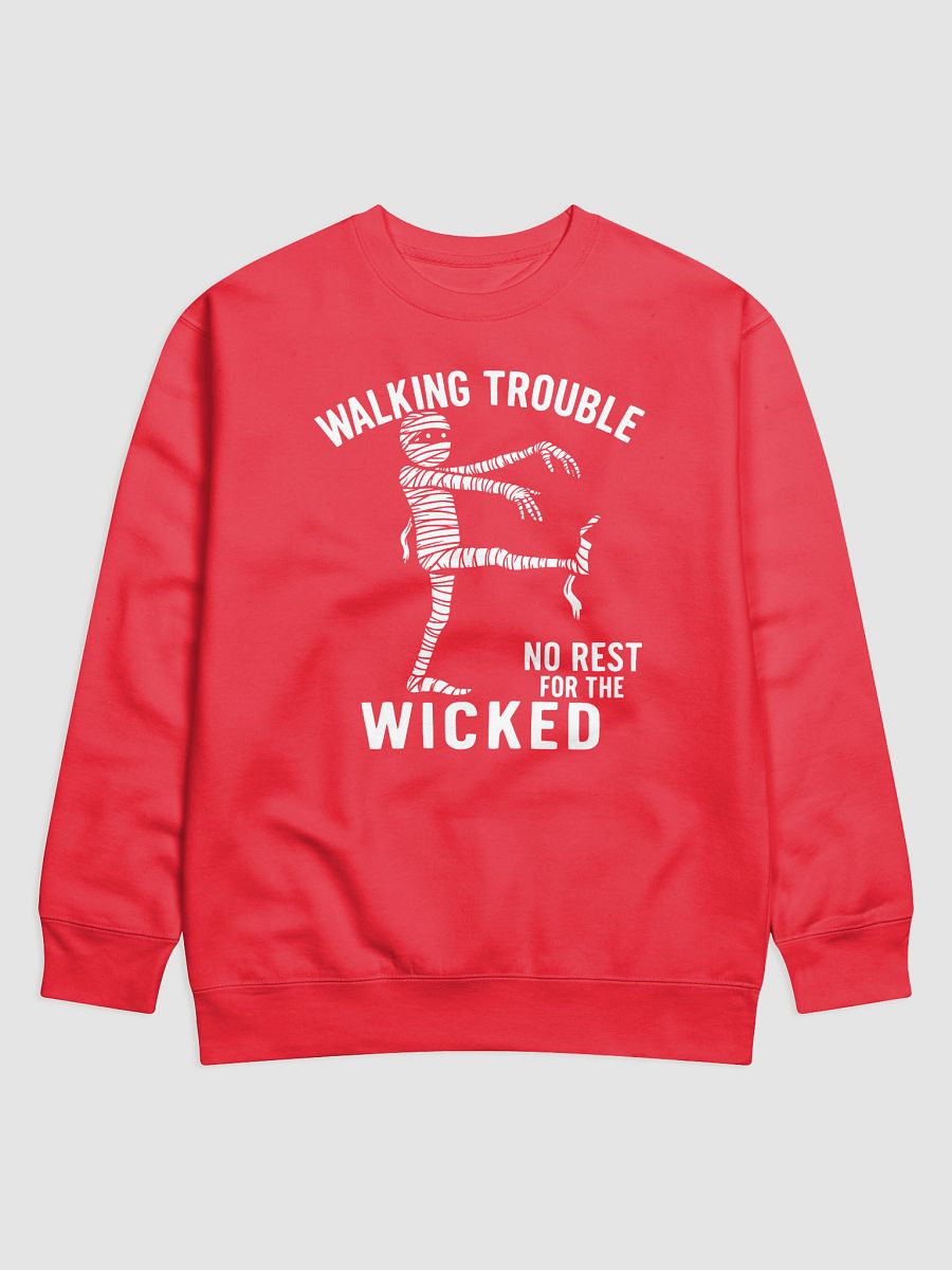 Walking Trouble Zombie Sweatshirt product image (1)