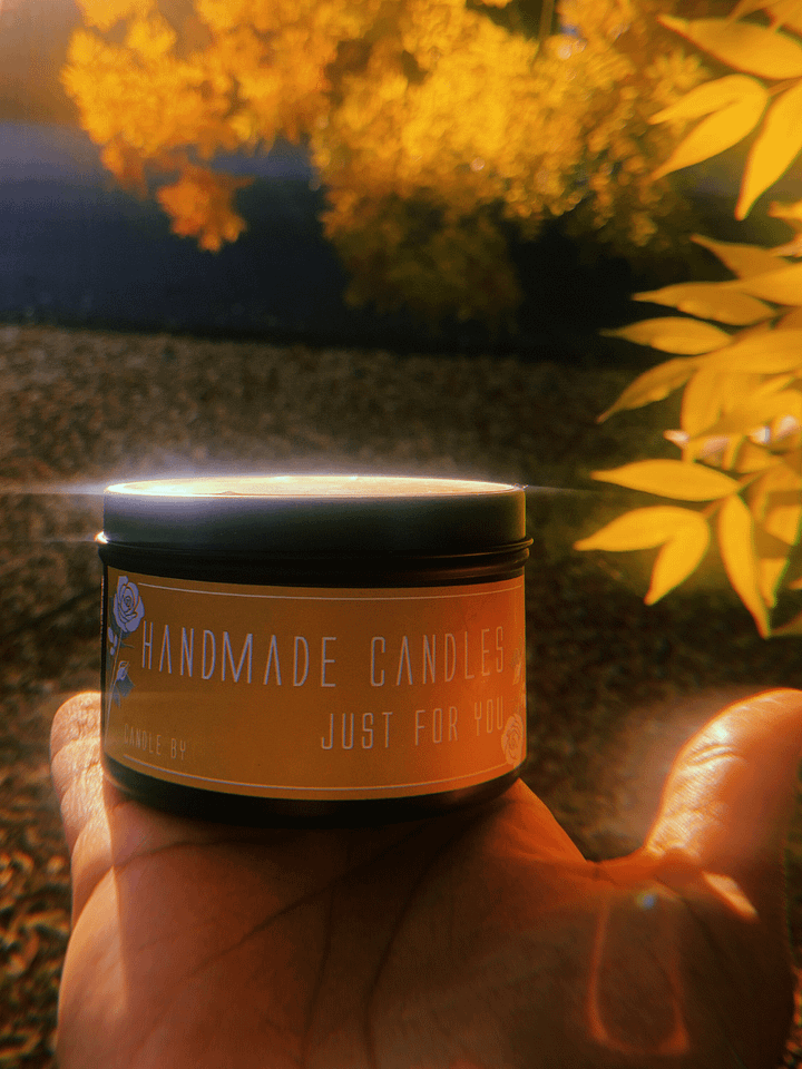Handmade Frankincense Cedarwood Candle (4oz) product image (1)