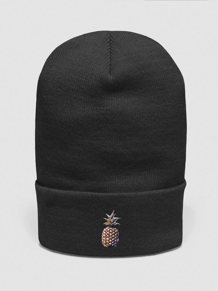 Pixelated Pineapple Cuffed Beanie product image (1)