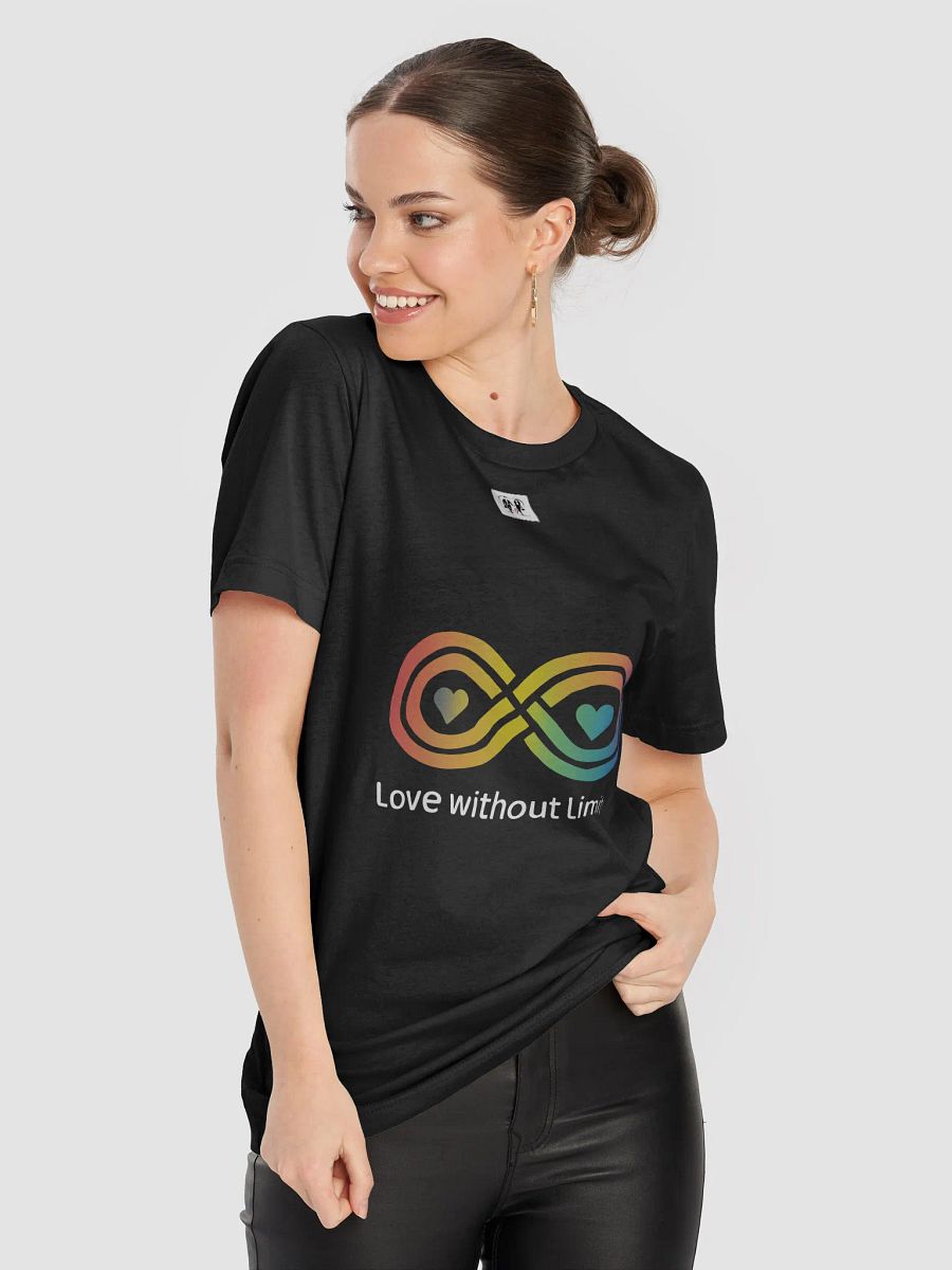 Love Without Limits Rainbow Unisex T-Shirt product image (8)